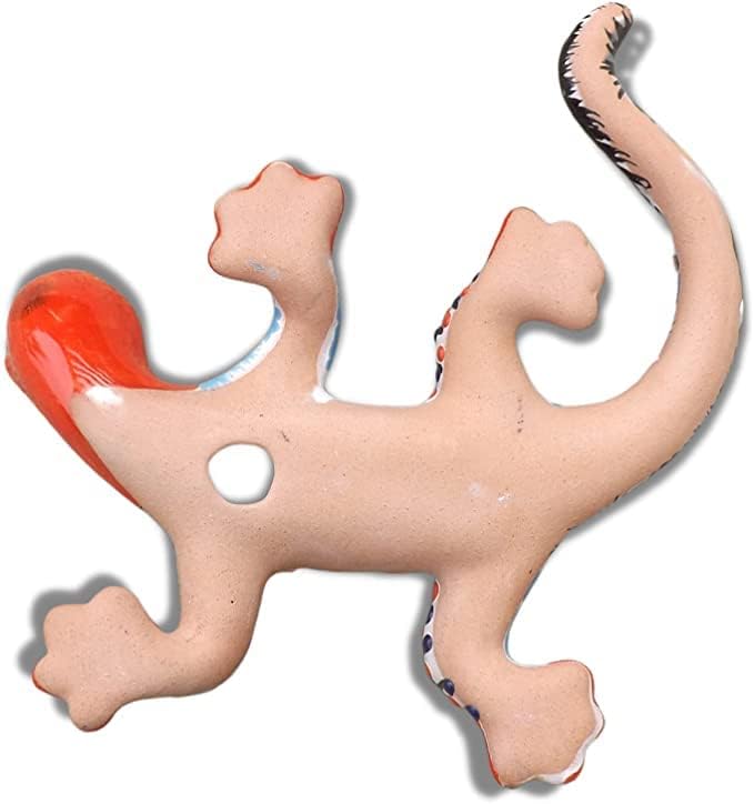 Handcrafted Talavera Ceramic Gecko Wall Mount