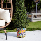 Handcrafted Talavera Ceramic Planter (10 Inch)