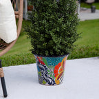 Handcrafted Talavera Ceramic Planter (12 Inch)