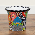 Handcrafted Talavera Ceramic Planter (12 Inch)