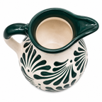 Handcrafted Mexican Style Ceramic Water Pitcher